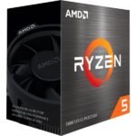 AMD - Ryzen 5 5600X, 3,7 GHz (4,6 GHz Turbo Boost) socket AM4 processor