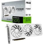 ASUS - PRIME GeForce RTX 5070 OC White grafische kaart