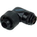 Alphacool - 16/10 compression fitting 90° draaibaar G1/4 verbinding