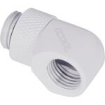 Alphacool - Eiszapfen L-connector rotatable G1/4 AG to G1/4 IG verbinding