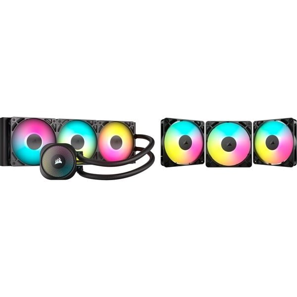 Corsair - NAUTILUS 360 RS ARGB+ 3x RS120 ARGB Cooling bundel waterkoeling - Image 1