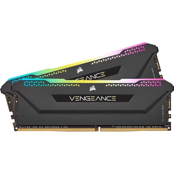 Corsair - Vengeance RGB PRO SL 32 GB DDR4-3200 (2x 16 GB) werkgeheugen - Image 1