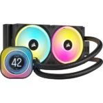 Corsair - iCUE LINK H100i LCD Liquid CPU Cooler waterkoeling
