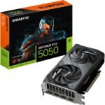 GIGABYTE - GeForce RTX 5050 WINDFORCE OC 8G grafische kaart