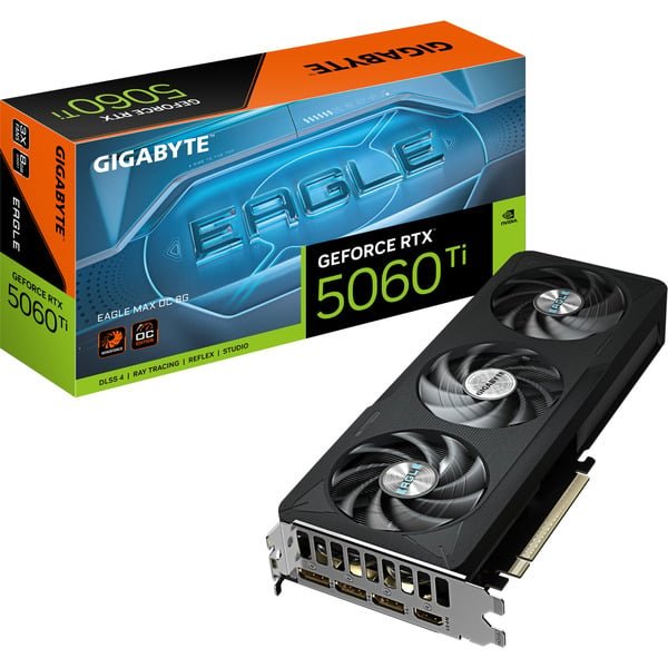 GIGABYTE – GeForce RTX 5060 Ti EAGLE MAX OC 8G grafische kaart - Image 1
