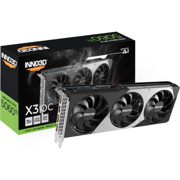 INNO3D - GeForce RTX 5060 Ti TWIN X3 OC 16GB grafische kaart - Image 1
