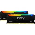 Kingston FURY - Beast RGB 32 GB DDR4-3200 (2x 16 GB) werkgeheugen