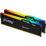Kingston FURY – Beast RGB 64 GB DDR5-5600 (2x 32 GB) werkgeheugen