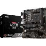 MSI - A520M PRO socket AM4 moederbord