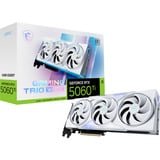GeForce RTX 5060 Ti 16G GAMING TRIO OC WHITE grafische kaart