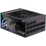 MSI - MPG Ai1300TS PCIE5 modulaire 1300 watt voeding