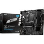 MSI - PRO B760M-P DDR4 socket 1700 moederbord