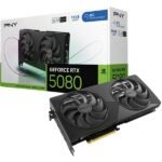 PNY - GeForce RTX 5080 Slim OC grafische kaart