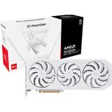 Radeon RX 9070 XT Hellhound Spectral White 16GB GDDR6 grafische kaart