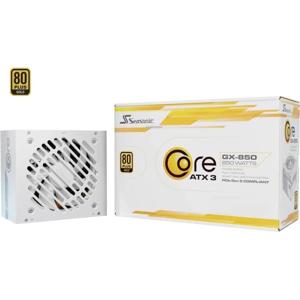 Seasonic – Core GX-850-V2-WHITE modulaire 850 watt voeding - Image 1