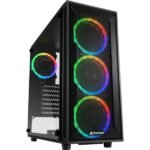 Sharkoon – TG4M RGB midi tower behuizing