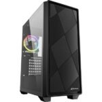 Sharkoon – VS8 RGB Black midi tower behuizing