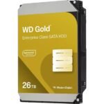 WD - Gold Enterprise Class 26 TB harde schijf